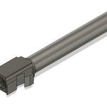 glock 34 barril cânone 3d print model - Mito3D