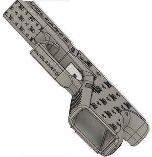 glock 43 ss80 nuclear punteado 17 armas fuego disparadores apretones revistas rifle parada manos cargador velocidad extendido lanzamiento FMDA 3d print model - Mito3D
