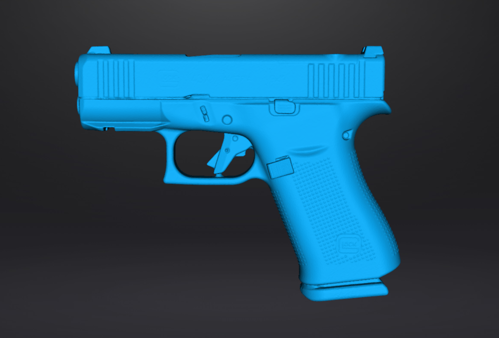 1:1 m6 m6s pistola jogo de guerra mestre chefe arma 3d modelo