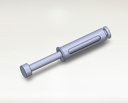 glock 44 rückstoß frühling einstellen 3d print model - Mito3D