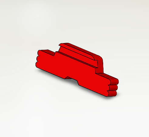 glock 44 deslizar fechadura alavanca 3D print model - Mito3D