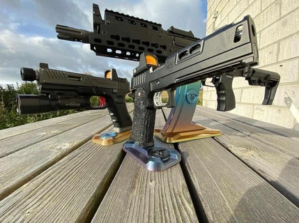 glock aap01 supporter 3d print model - Mito3D