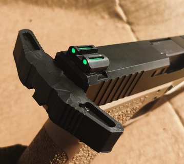 glock ambi ricarica maniglia piatto gadget 17 armamento 3d print model - Mito3D