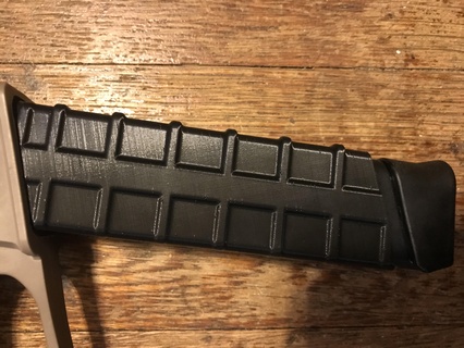 glock ext revista cubierta carcasa funda ar9 arma fuego ar15 9mm 3d print model - Mito3D