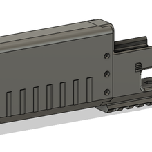 glock fischer style silencer gadget airsoft glock  tm 3d print model - Mito3D