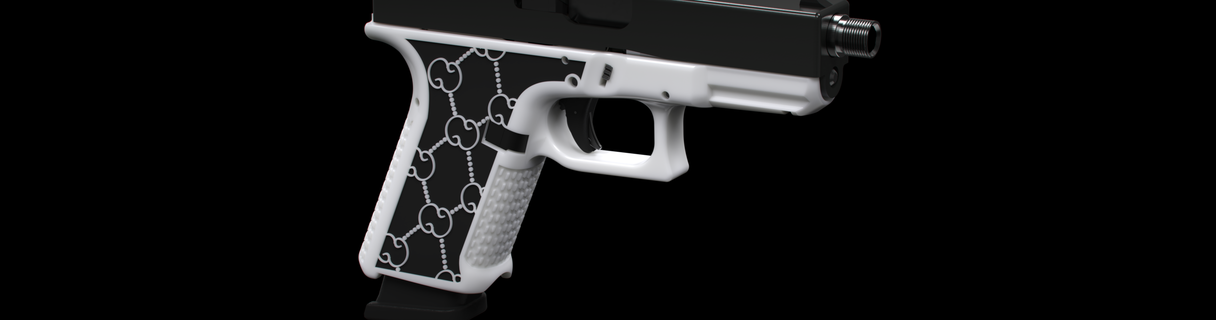 glock fmda 192 remix - beads stipple 17 guns firearms triggers grips magazines rifle handstop speedloader extended release 3d print model - Mito3D