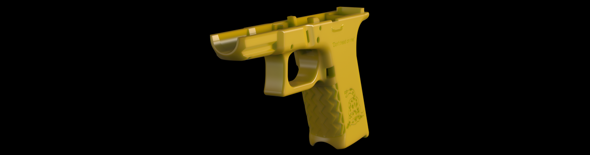 glock fmda 192 remix - gadsden stipple 17 guns firearms triggers grips magazines rifle handstop speedloader extended release 3d print model - Mito3D