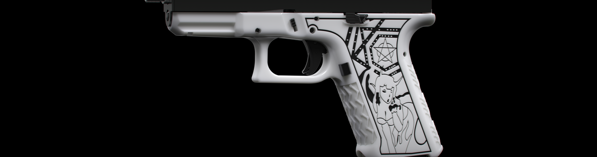 glock fmda 192 remix succubus stipple 17 guns firearms triggers grips magazines rifle handstop speedloader extended release 3d print model - Mito3D