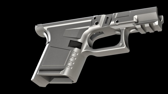 glock g26 çeşitli glock26 gu çerçeve g26frame 3d print model - Mito3D