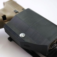 glock sinistra consegnato fondina 3d print model - Mito3D