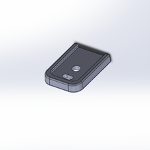 glock cargador tacón airsoft g17 g18 3d print model - Mito3D