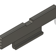 glock kaymak kilit 3d print model - Mito3D