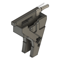 glock trigger housing 3d print model - Mito3D