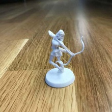 gloomhaven bandit archer game toy accessories minis miniatures miniature games female dungeons dragons boardgame 3d print model - Mito3D