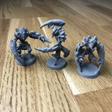 gloomhaven frost demon - pose remix game 28mm cold devil dnd dungeons dragons evil fantasy ice miniatures minis monster tabletop wargaming games 3d print model - Mito3D