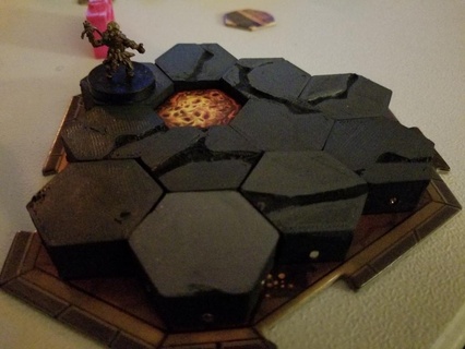 gloomhaven magnetic hex Game games game 3d print model - Mito3D