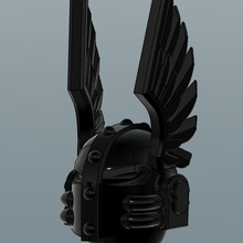 gloomy angels loyal friends helmets game toy 3d print model - Mito3D