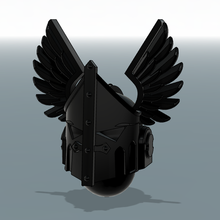 gloomy angels praetor helm game toy 3d print model - Mito3D