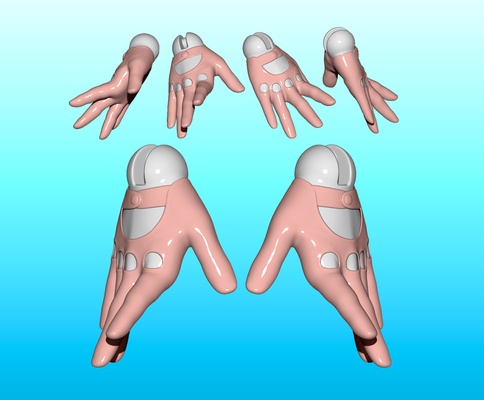 eldivenler bjd yazdır stl bacaklar 3d model ooak dijital oyuncak bebek el yapımı baskı karakter oyuncaklar sanat şekil şirin çocuk oyunlar karikatür hayvan çocuklar heykel hayvanlar kadın 3d print model - Mito3D