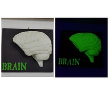 glow brain art dark human 3d print model - Mito3D