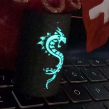 glow dark dragon art signs logos 3d print model - Mito3D