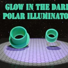lueur sombre polar illuminateur divers la physique de l'astronomie star aventurier viseur polaire polaris 3d print model - Mito3D