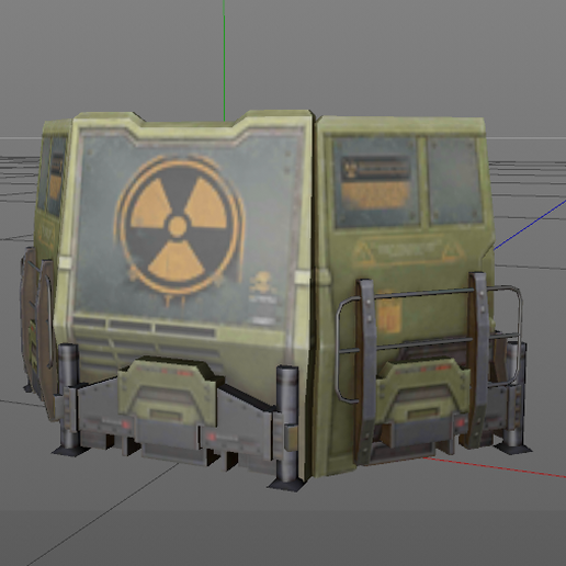 glu duvar nükleer Bedava oyun serbest atış 3D print model - Mito3D
