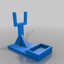 glue gun stand tool holder hot support holders boxes 3d print model - Mito3D