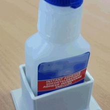 glue tube holder tool support 3d print model - Mito3D