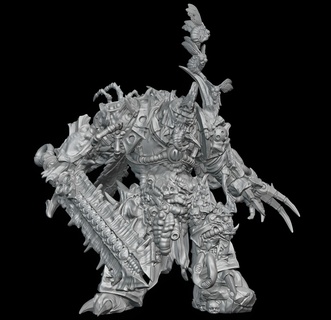 glugor ascended demon prince 3d print model - Mito3D
