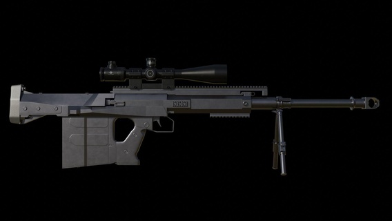 gm 6 vaşak oyun silahlar 3d print model - Mito3D