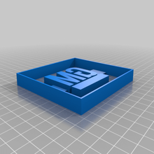gm logo cookie cutter strumento La stampa 3d 3d print model - Mito3D