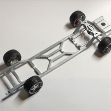 gmc chassis chevrolet 124 scale 1 24 chevy frame stance pickup 3d print model - Mito3D