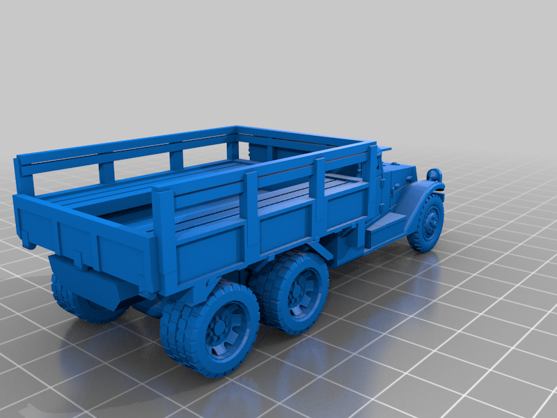 gmc híbridos truk sgm camión hogar 3d impresión 3D print model - Mito3D