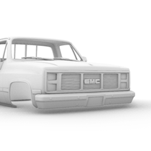 gmc sierra 1985 313 mm various scale body 1 10 toyota jeep chevrolet ford vaterra axial traxxas 10th 3d print model - Mito3D