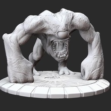gnaar sam 3 3d modelo stl Arquivo impressão jogos hd figura miniatura estátua inimigo monstro 3d print model - Mito3D