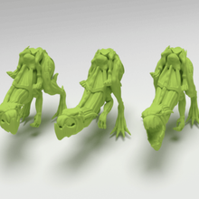 gnarly bêtes de proie cannibal poulets jeu jouet d'accessoires la protéine tau les coureurs kroot knarloc 3d print model - Mito3D