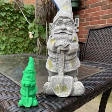 gnome home 3dscan scan Rasen-ornament statue 3d print model - Mito3D