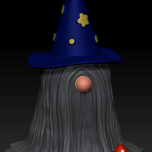 gnome game faery tales magician 3d print model - Mito3D