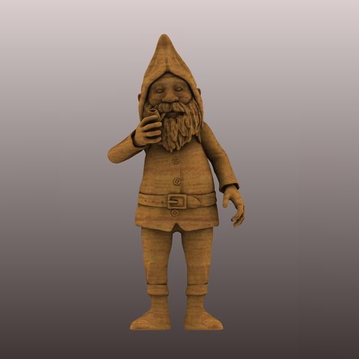 gnome 3D print model - Mito3D