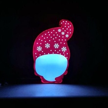 gnome lumière LED Noël boîte 3d print model - Mito3D