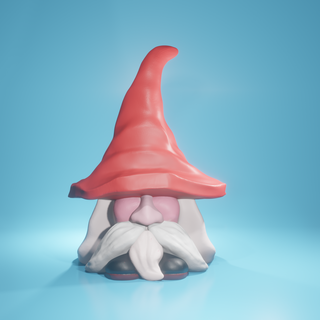 gnome short wizzard 3d print model - Mito3D
