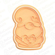 gnomo biscotto taglierina impostato francobollo biscotti cucinare casa cucina frese slitta neve globo pupazzo albero Natale elfo Pan zenzero orso renna cervo 3d print model - Mito3D