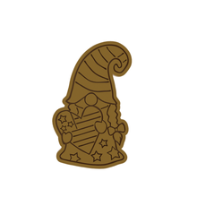 gnome à l'emporte-pièce américaine de coeur la maison états-unis américain cœur cutter cookie 3d print model - Mito3D
