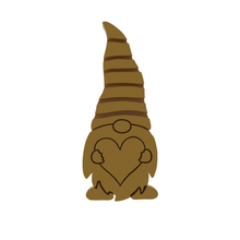 gnome à l'emporte-pièce cœur la maison cutter cookie 3d print model - Mito3D