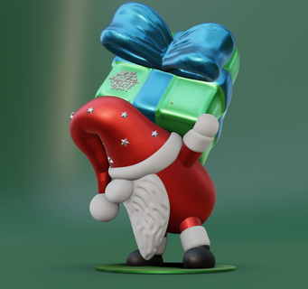 gnome gift 3d print model - Mito3D