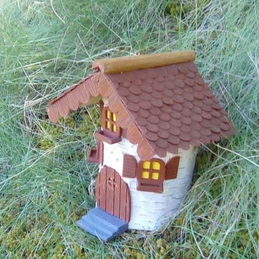 gnome house art 3D print model - Mito3D