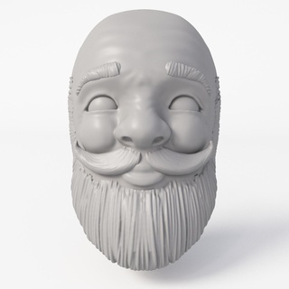 gnome santa claus 3d print model - Mito3D