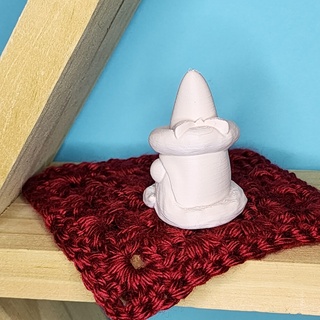 gnome wreath Home hat beard sweet magic snowy season decor 3d print model - Mito3D