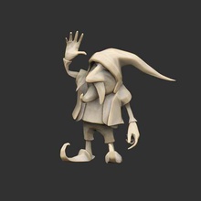 gnomes good art creatures gnome fable 3d print model - Mito3D